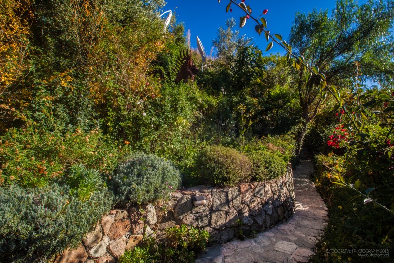 Jardines del complejo